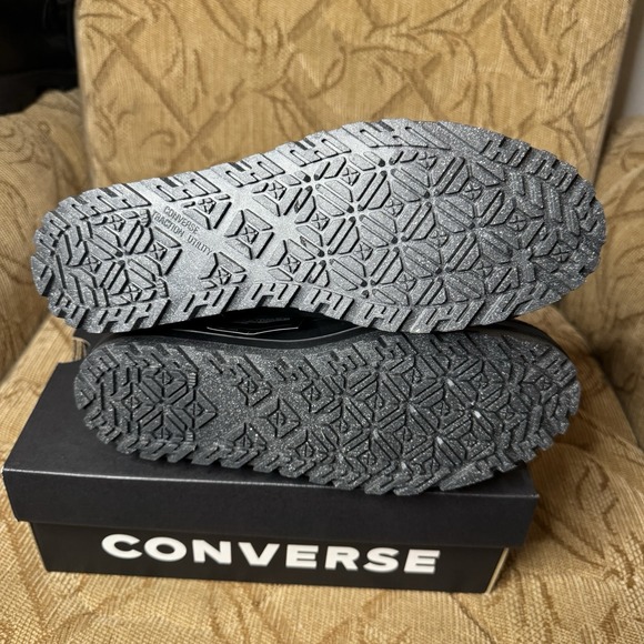 Converse Chuck Taylor All Star City Trek Black Men 7.5 Waterproof‎ Shoes A04481C